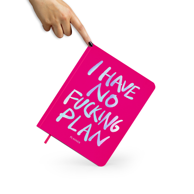 Планер "I HAVE NO PLAN" рожевий