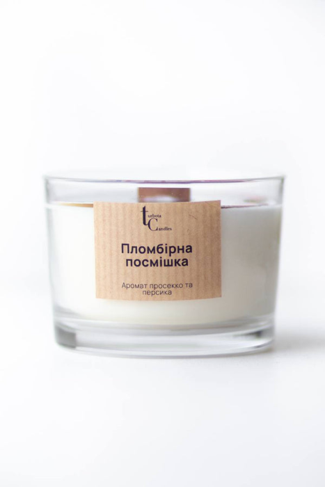 Соевая свеча "Пломбирная улыбка"