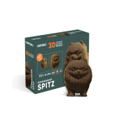 Картонний 3Д пазл "Померанський шпіц"