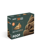 Картонний 3Д пазл "Poop"