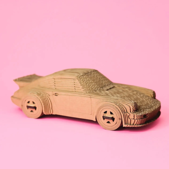Картонний 3Д пазл "Porsche 911"