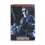 Деревянный постер "Terminator #2"