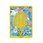 Блокнот в клеточку «Украинцы вместе» 