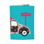 Обложка на паспорт "Retro Car"