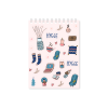 Стікербук рожевий (Sticker book purple)