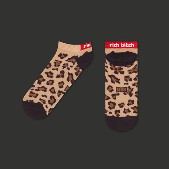 Шкарпетки CEH короткі Leopard (rich bitch)