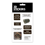 Набір 3D-стікерів "Український підприємець"