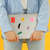 Набір 3D-стікерів "Книжковий муд"