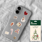 Набір 3D-стікерів "Sweet Christmas"