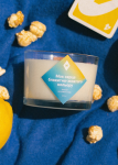 Соевая свеча "Мое сердце сине-желтого цвета"