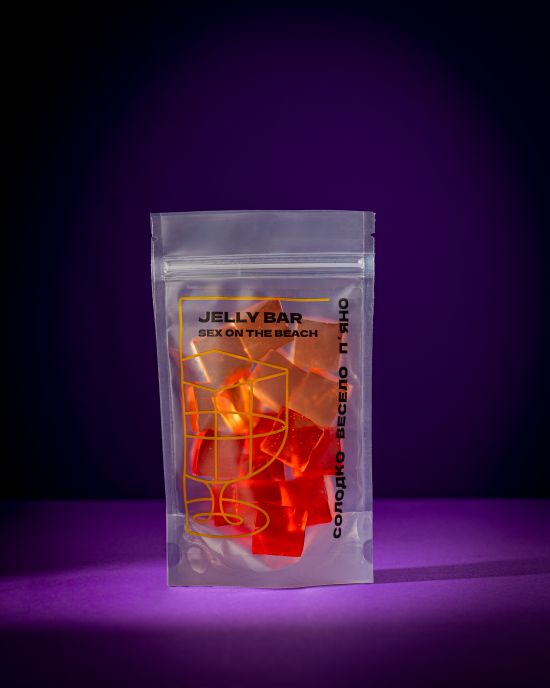Алкогольные желейные конфеты Jelly Bar Sex on the beach