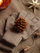 Пчелиная свеча-шишка (коричневая) Пчелиная свеча-шишка (коричневая)