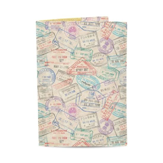 Обложка на паспорт "Штампы"