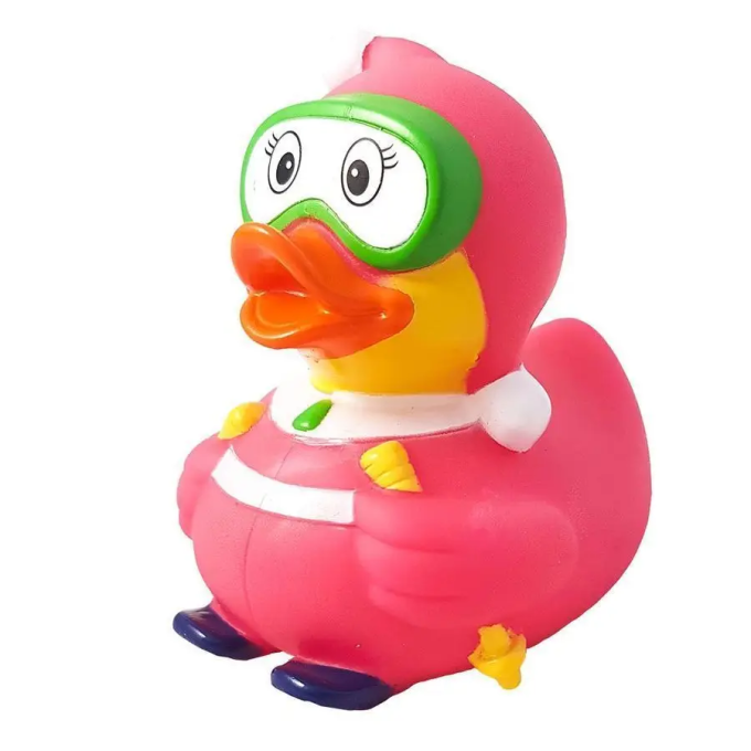 Качка FunnyDucks Лижниця рожева