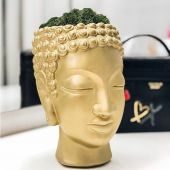 Арт-вазон "Будда" (золотой)