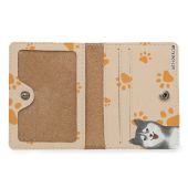 Обложка на id паспорт, автодокументы "Собака Сиба-ину"