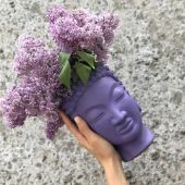 Арт-вазон "Будда" (фіолетовий)