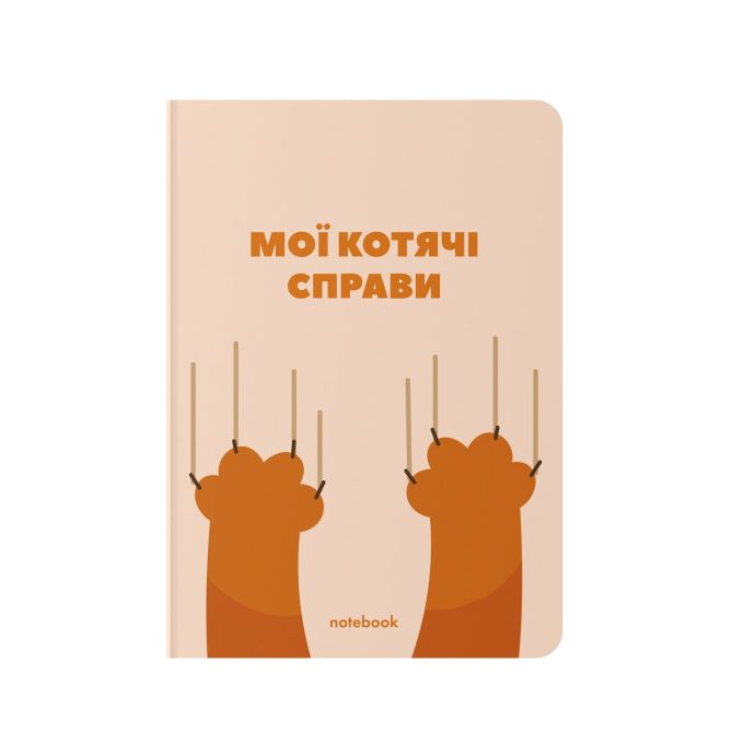 Блокнот у клiтинку ORNER «Мої котячі справи»