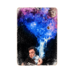 Деревянный постер "Илон Маск в космосе"