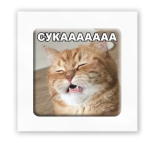 3D-стикер "СУКААААААА"