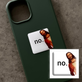 3D-стикер "Ответ-нет"