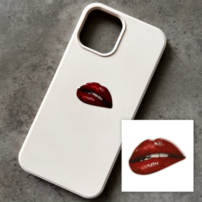 3D-стікер "Red lips"