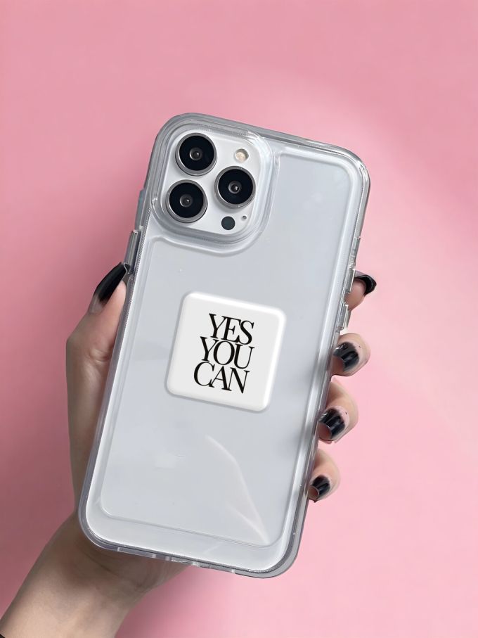 3D-стікер "Yes you can"
