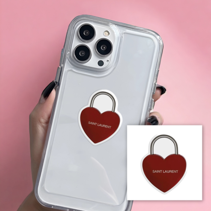 3D-стікер "Metal heart"