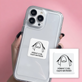 3D-стикер "Нет слов"