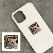 3D-стикер "Одинокий кот"