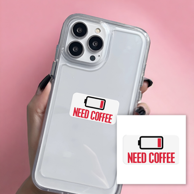 3D-стікер "Need coffee"