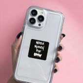 3D-стикер "Need money for BMW"