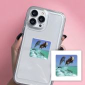 3D-стикер "Два Дельфина"