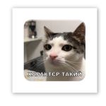 3D-стікер "Характєр такий"