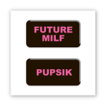 3D-стикер "Future milf"
