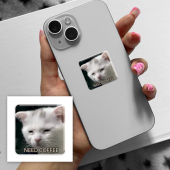 3D-стикер "Coffee Cat"