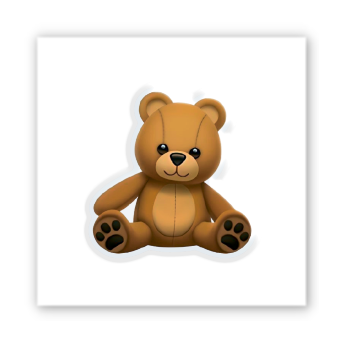 3D-стікер "Sweet teddy"