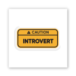 3D-стикер  "Introvert"
