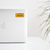 3D-стікер "Introvert"