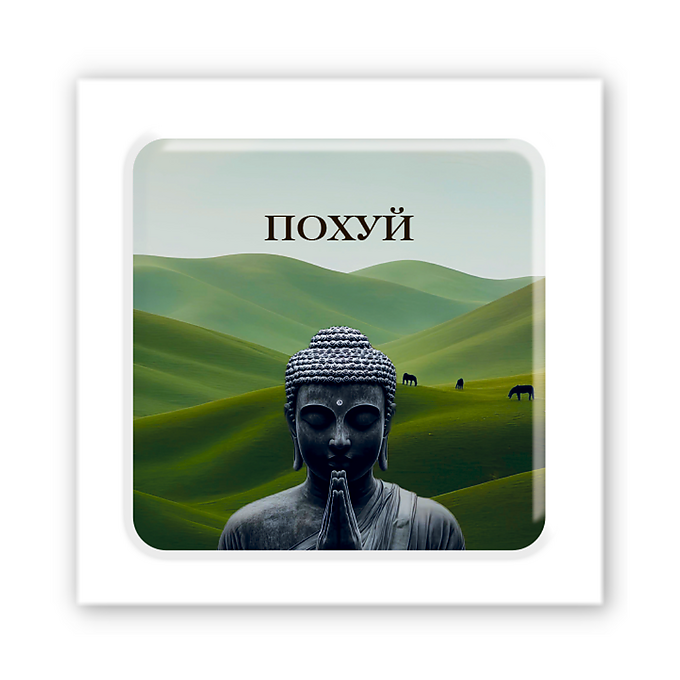 3D-стікер "Повний дзен"