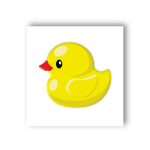3D-стикер "Уточка"