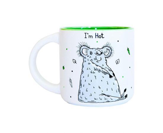 Чашка матовая "Hot"