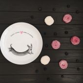 Тарілка «Щаслива такса»