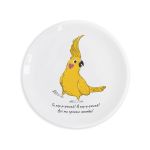 Тарелка "Попугай"