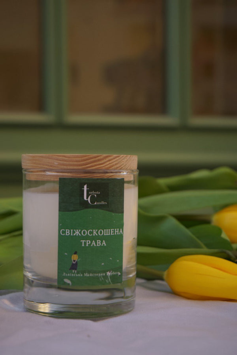 Соєва свічка "Свіжоскошена Трава" 