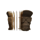 Картонний 3Д пазл "Три мудрих мавпи. Не бачити зло"