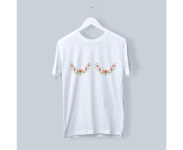 Футболка PapaDesign "Квітучі циці"