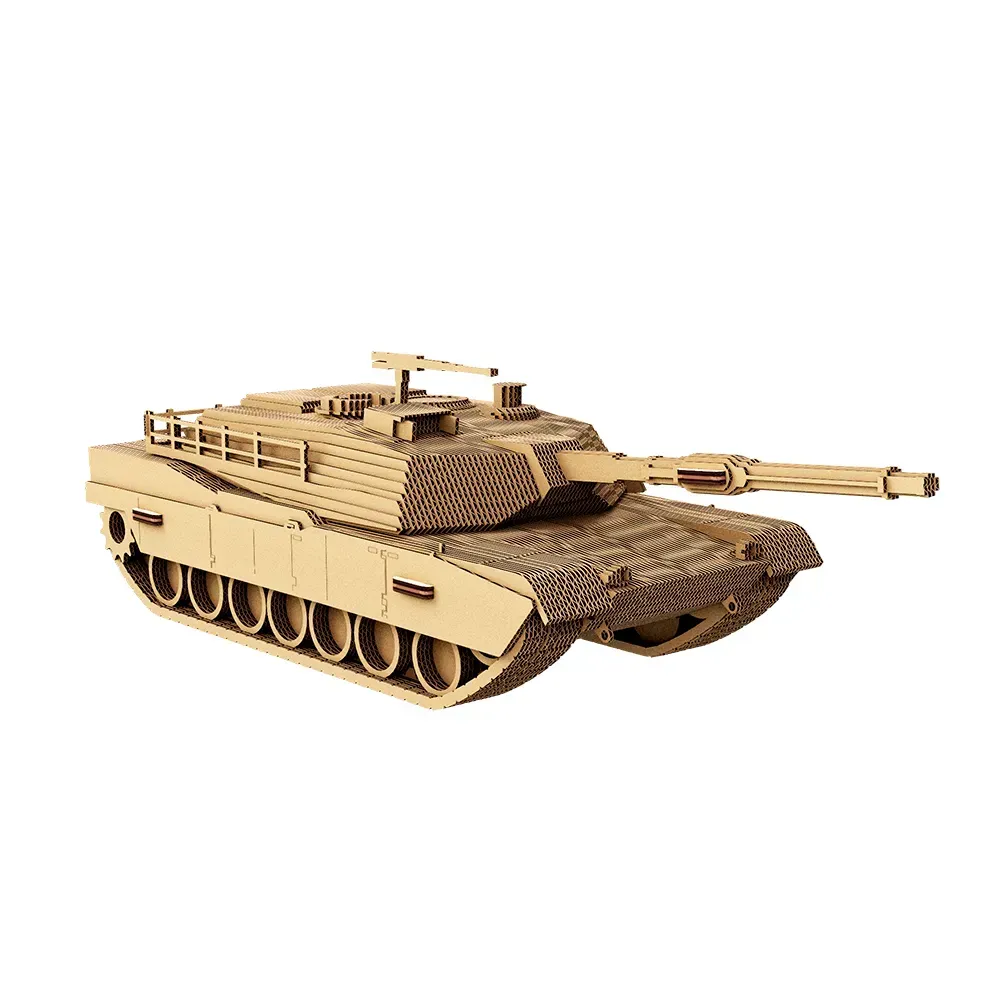 Картонний 3Д пазл "BATTLE TANK"