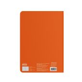 Блокнот в клеточку «Твори!» красный