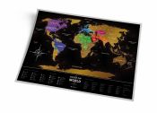 Скретч Карта Світу Travel Map  Black